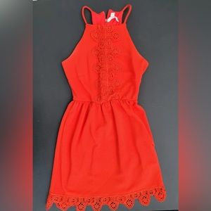 Miami Coral Dress - Small